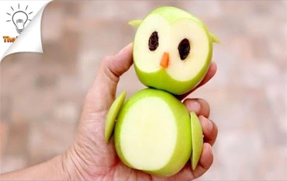 چند ایده برای تزیین غذا و میوه - موج کره ای