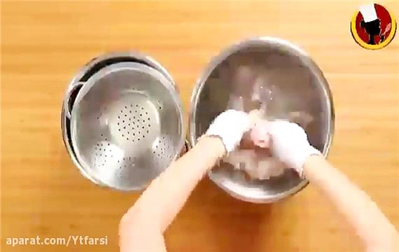 غذای کُره ای _ مرغ سوخاری به روش کُره ای ها