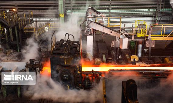 عبور تولید شمش فولاد از رکورد 22.5 میلیون تن در سال 99