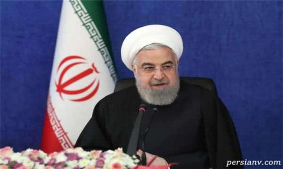 پایان تحریم های ایران از زبان روحانی رئیس دولت اعلام شد