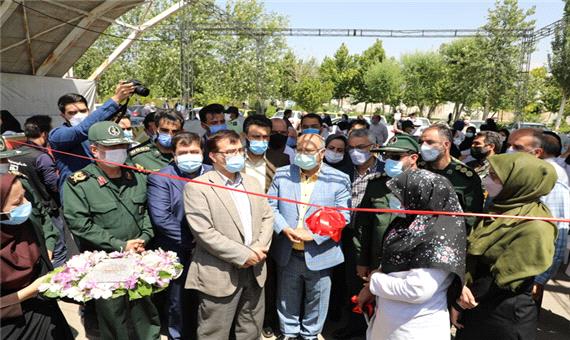 افتتاح سایت بزرگ خودرویی واکسیناسیون کرونا در جنوب غرب تهران