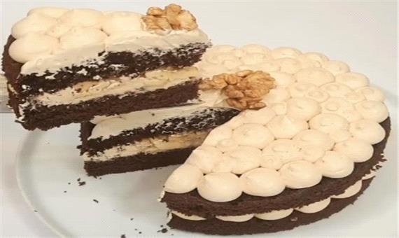 «کیک شکلاتی» پرطرفدار با روکش نسکافه ویژه آخر هفته