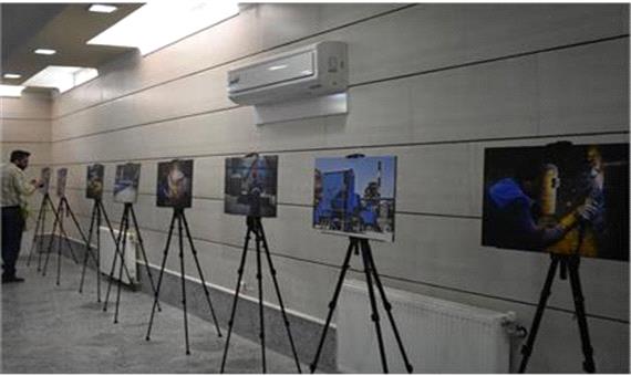 نمایشگاه عکس ویژه هفته کارگر در کرمانشاه برگزار شد
