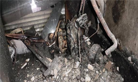 نجات 30 نفر از آتش‌سوزی ساختمان پزشکان در بلوار آفریقای تهران