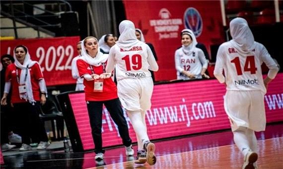 بسکتبال نوجوانان آسیا/ دختران ایران در جایگاه پنجم ایستادند