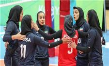 تیم‌ملی والیبال زنان ایران نایب‌قهرمان شد