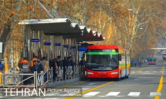 خدمات‌رسانی رایگان اتوبوسرانی تهران به عزاداران راهپیمایی جاماندگان اربعین حسینی/ تعطیلی خطوط اتوبوس برقی در روز اربعین