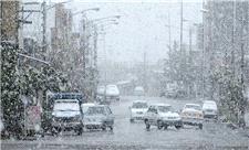 بارش برف و باران در جاده‌های 4 استان