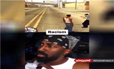 صحنه ای غم انگیز از سیاه پوست ها در بازی کامپیوتری
