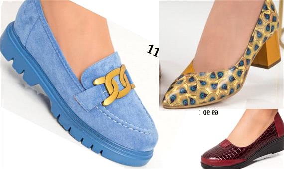 کفش هایی زیبا برای خانم های میانسال