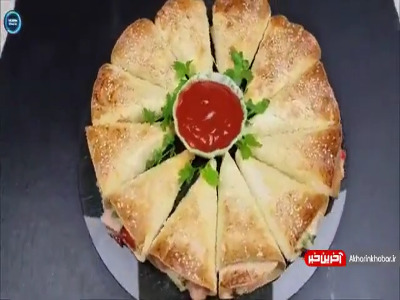 ایده ساده تهیه ساندویچ گرم