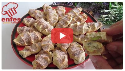 تهیه یک شیرینی سه سوته