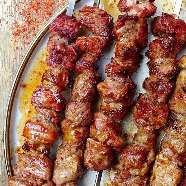 طرز تهیه کباب چنجه چینی