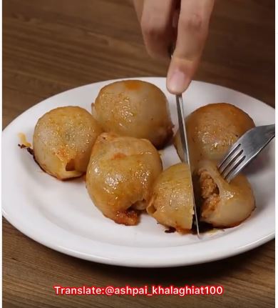 آموزش تهیه دلمه پیاز، شامی خاص و متنوع
