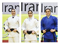 حضور دختران جودوکا ایرانی در مسابقات جام آسیا