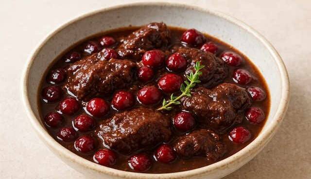 طرز تهیه خورش زغال‌اخته خوشمزه و مجلسی به سبک خانگی