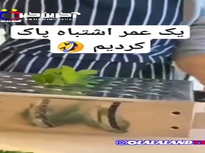 یک عمر اشتباه سبزی پاک کردیم و نفهمیدیم!