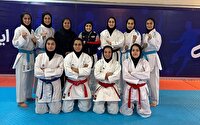 دختران المپیکی کاراته ناشنوایان وارد دهمین اردو می‌شوند