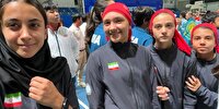 آماده‌باش دختران تنیس ایران برای حضور در مسابقات بین‌قاره‌ای