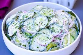 با سالاد خیار اشتهات باز میشه