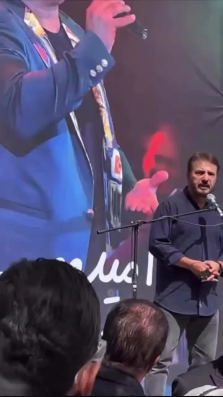 غوغا و هلهله حضار در خاکسپاری امید جهان