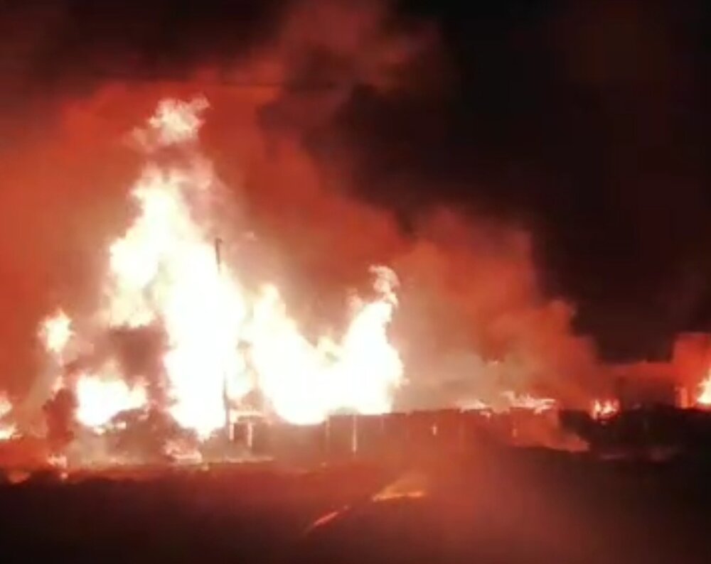 انفجار کارگاه شارژ کپسول گاز مایع در شیراز