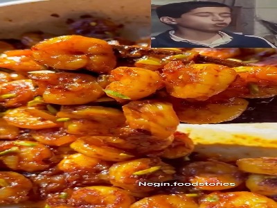 پلو میگو ؛ برای عاشقان غذای دریایی