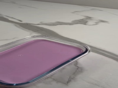 ژله ویترینی خوشگل با تم بنفش