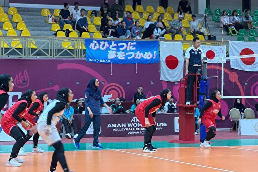 تیم ایران مغلوب ژاپن شد