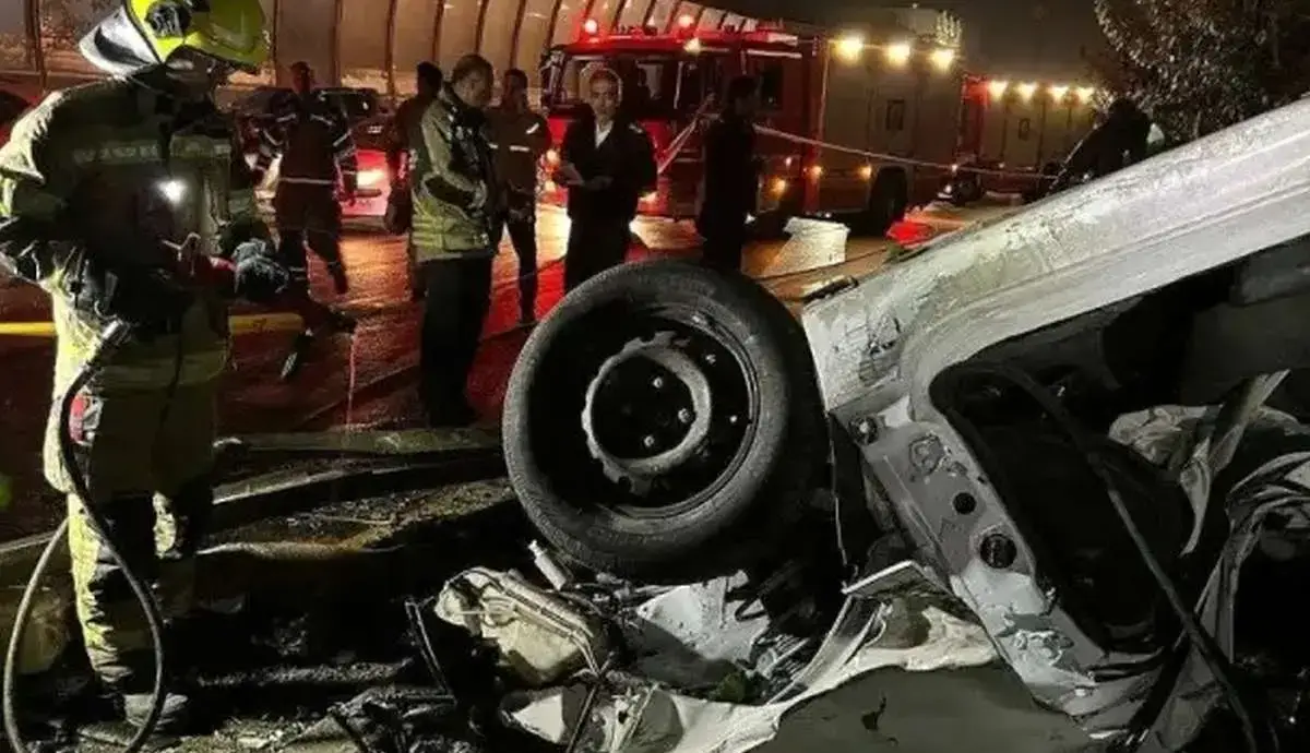 تصادف مرگبار در بزرگراه امام علی (ع)؛ ۴ نفر کشته و زخمی شدند