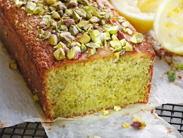 پاند کیک پسته‌ای؛ عصرانه‌‌ای خوشمزه و دلپذیر