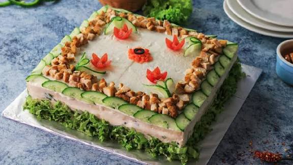 کیک مرغ خوشمزه!