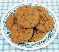 کوکی هویج با بافت کیکی و نرم