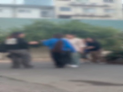 تصاویر تلخ از دعوای دسته‌جمعی دختران در رشت