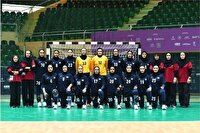 پیروزی تیم هندبال بانوان ایران مقابل گینه