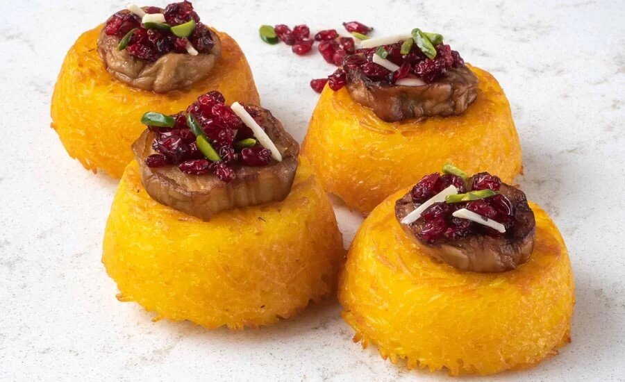 طرز تهیه برنج قالبی به روش رستورانی