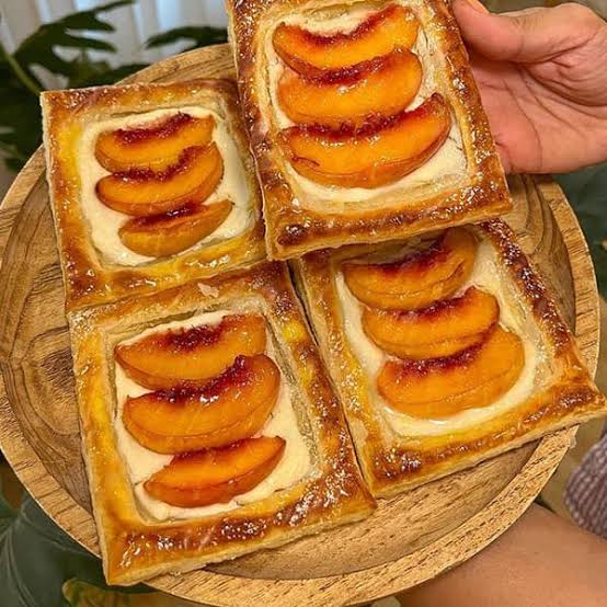 شیرینی هلو راحت و خوشمزه!