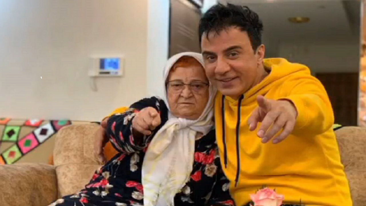 رفتار شایسته و عاشقانه عمو پورنگ با مادرش