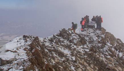 باد و سرما در کوهستان‌های کشور