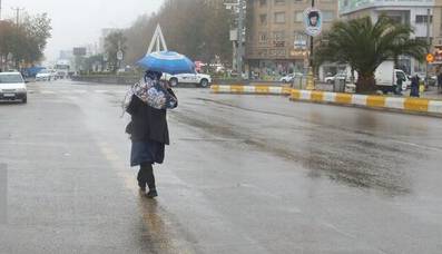 باران و رعد و برق در ۱۵ استان