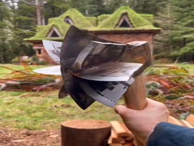 ویدئوی از یک تبر جالب و کاربردی