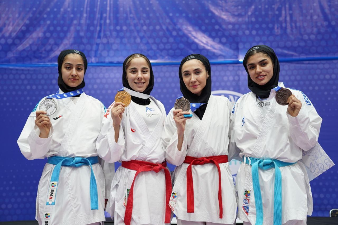 معرفی کاراته کا‌های برتر در روز دوم مسابقات کشوری
