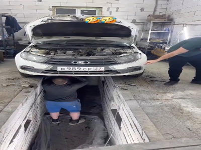 شوخی در تعویض روغنی