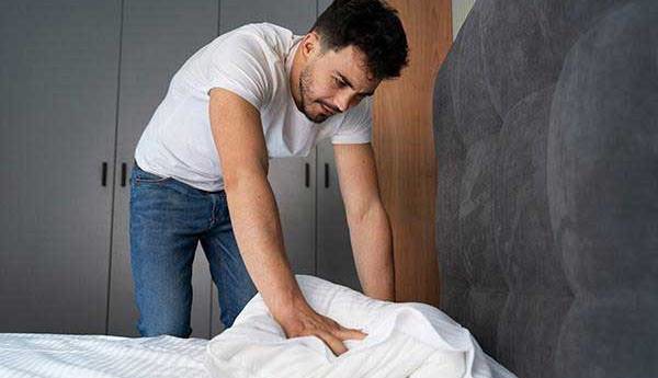 یک خبر خوش برای کسانی که رختخواب‌شان را دیر جمع می‌کنند!