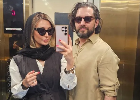 چهره‌ها/ قاب عاشقانه بهرام رادان و همسرش در سفر به قشم