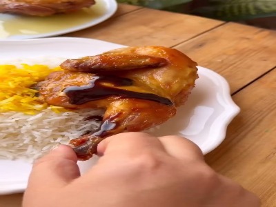 دستور پخت اکبر جوجه به سبک رستورانی