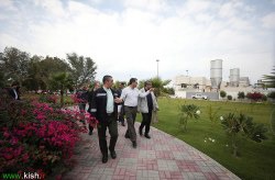 آماده باش رییس ستاد مدیریت بحران کیش به تمامی نهادهای خدماتی وامدادی / بازدید کبیری از شرکت آب و برق