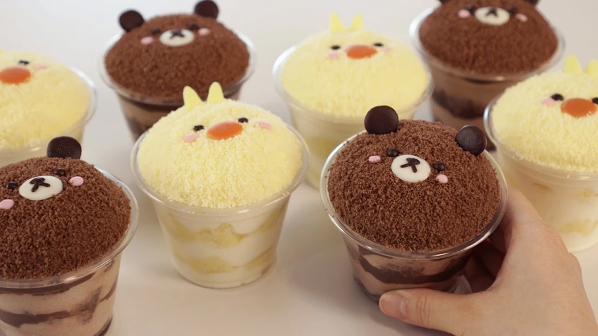 ایده تزئین کاپ کیک