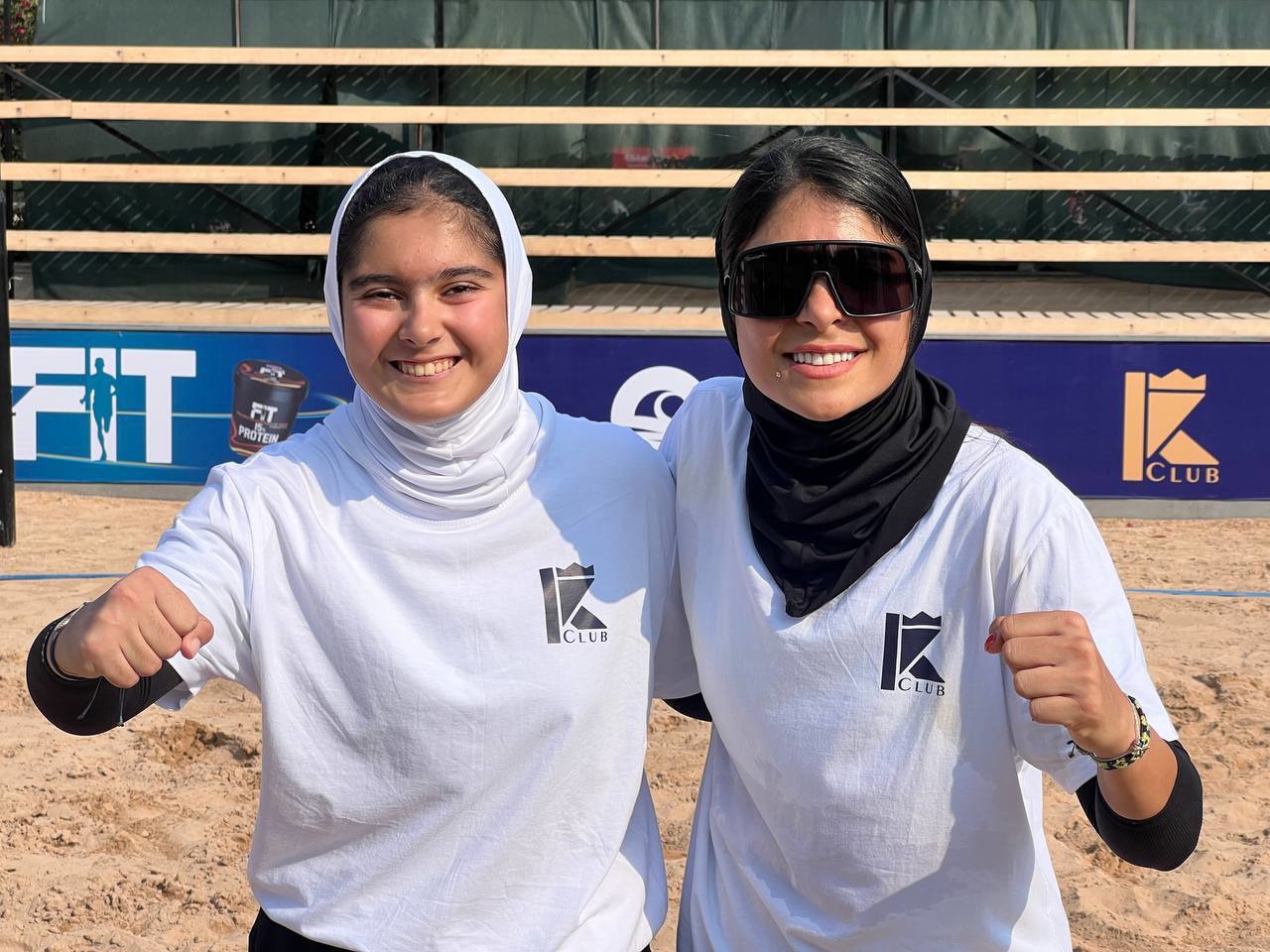 قهرمانی فرحبدنیا و حیدری در تنیس ساحلی جام خلیج فارس