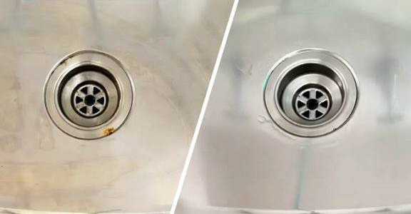 از بین بردن زنگ استیل